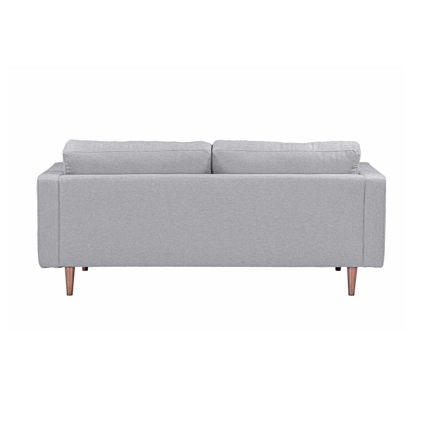 elise gray tweed loveseat