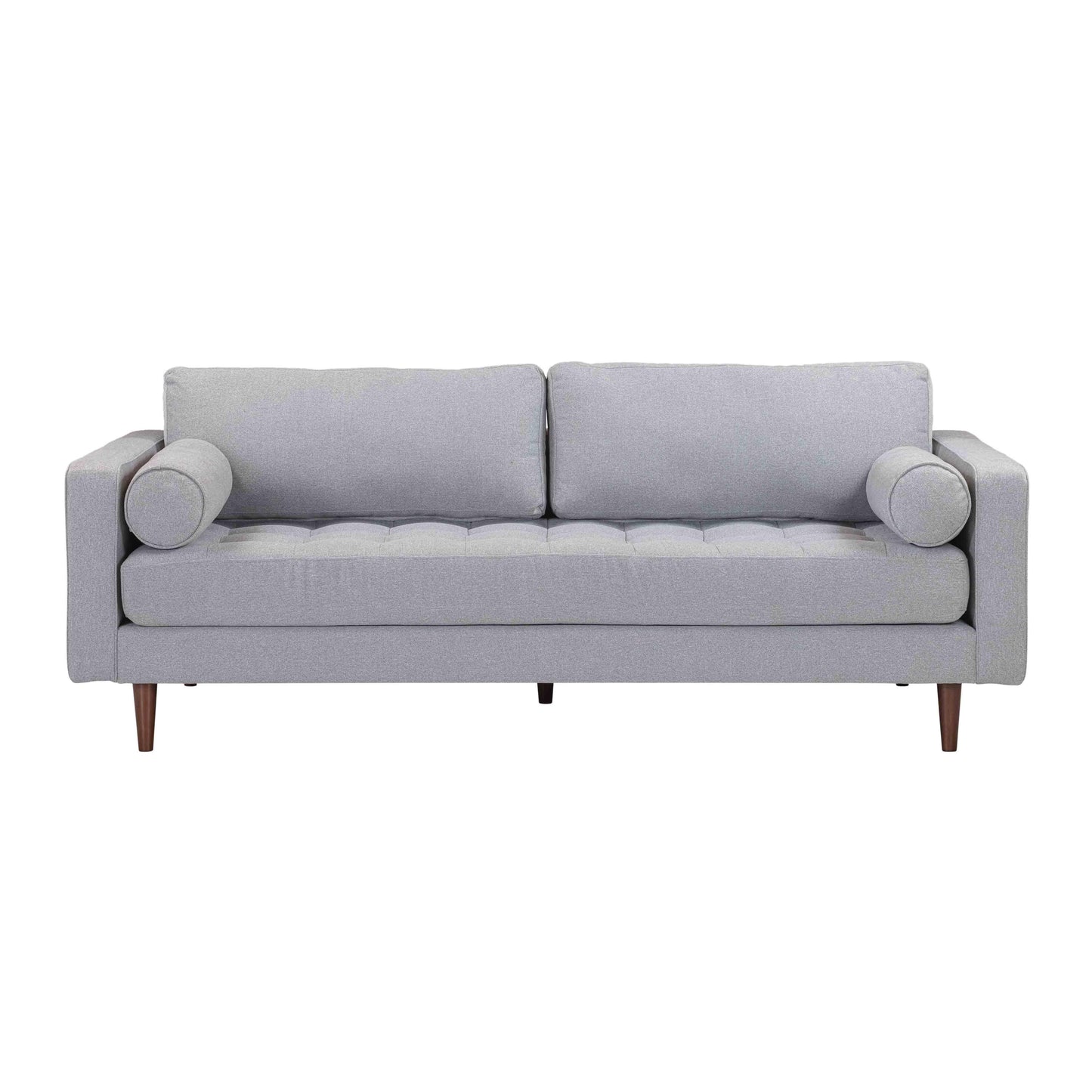 elise gray tweed sofa