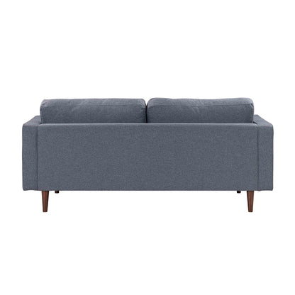 Elise Navy Tweed Loveseat