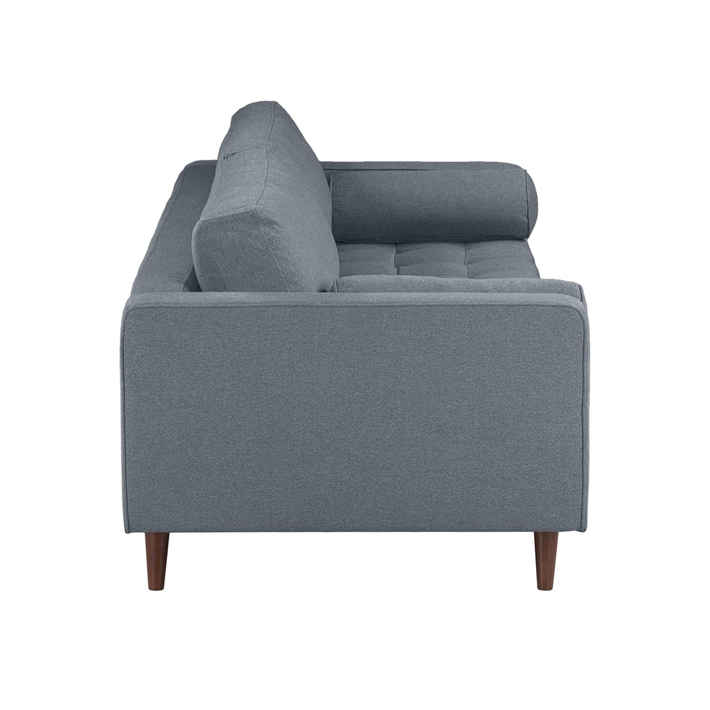 elise navy tweed sofa