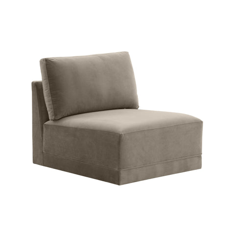 Margaux Versailles Performance Velvet Modular Armless Chair - image 1