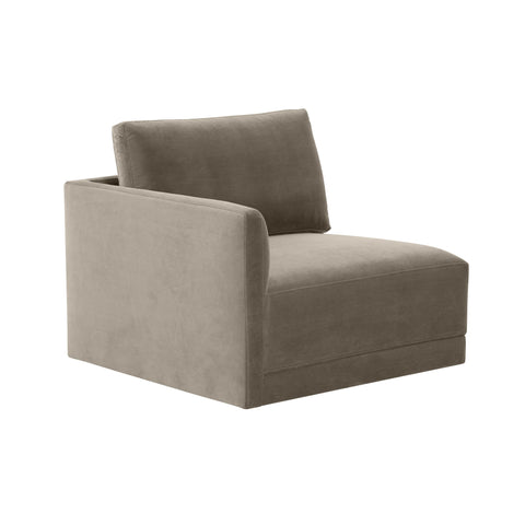 Margaux Versailles Performance Velvet Modular LAF Corner Chair - image 1