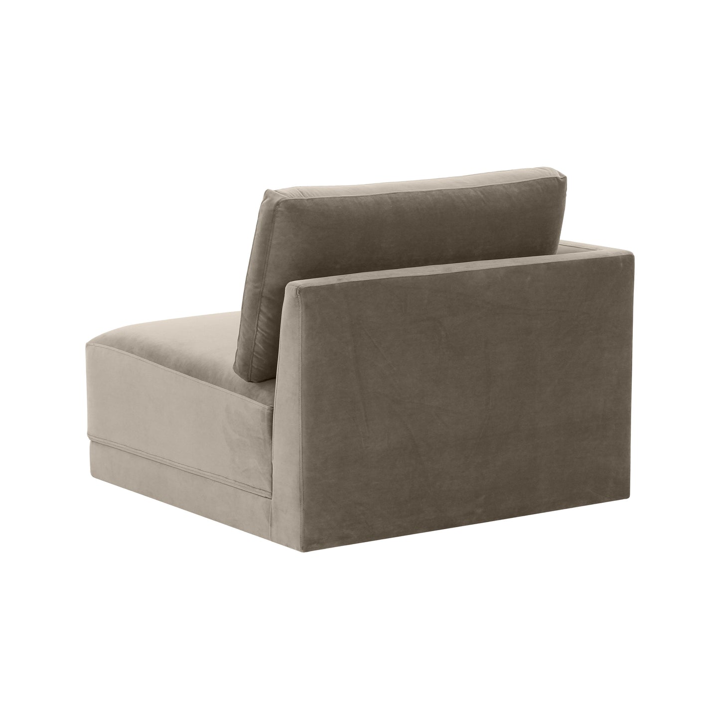 bree taupe laf corner chair