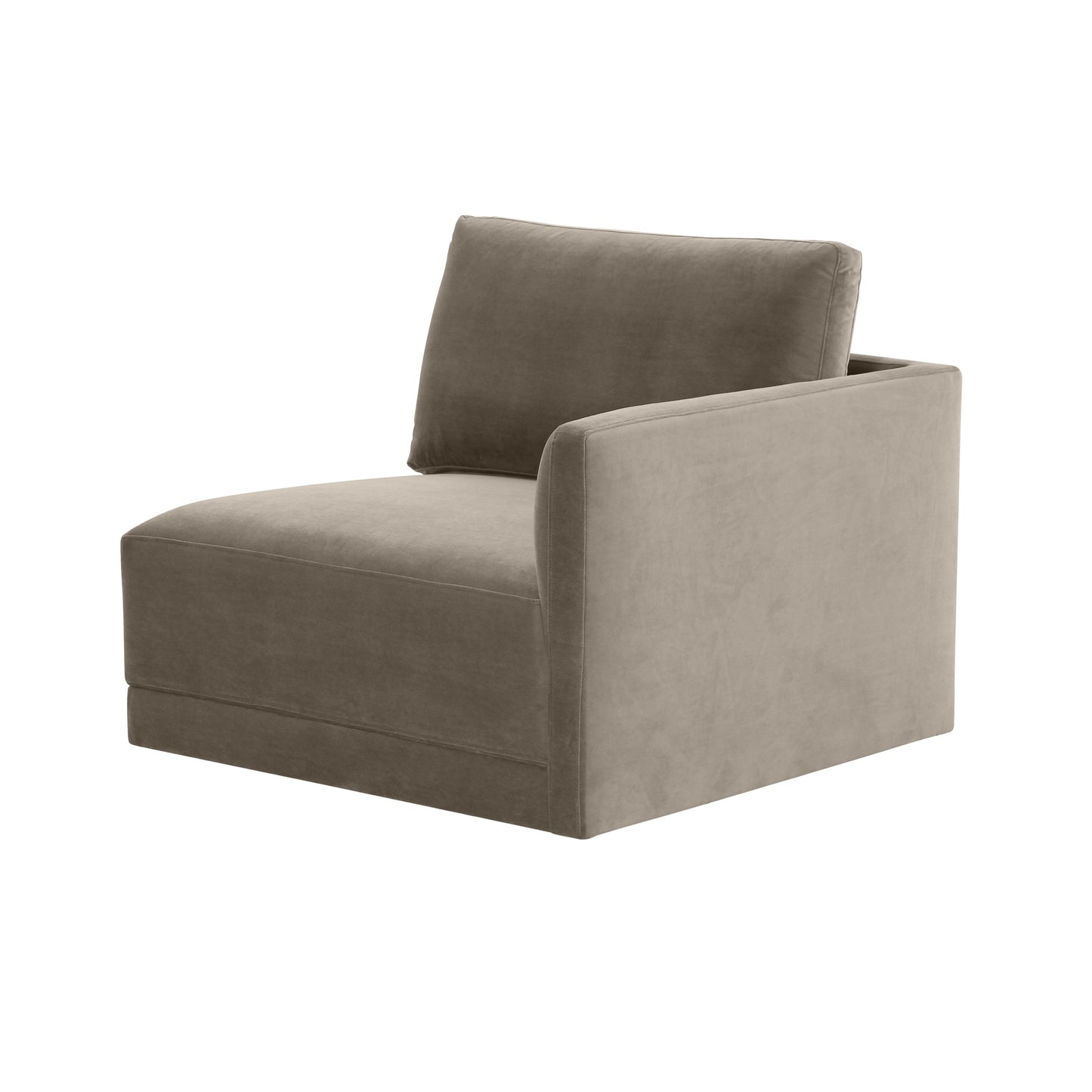 bree taupe raf corner chair