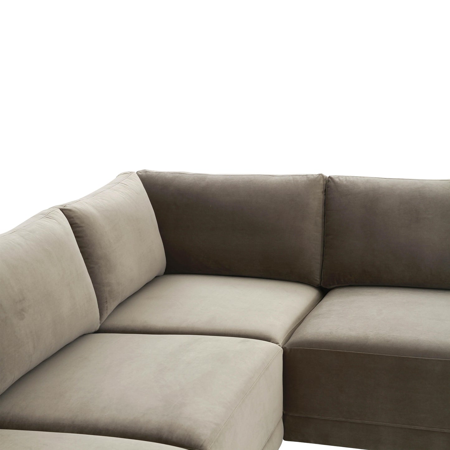 bree taupe modular l sectional