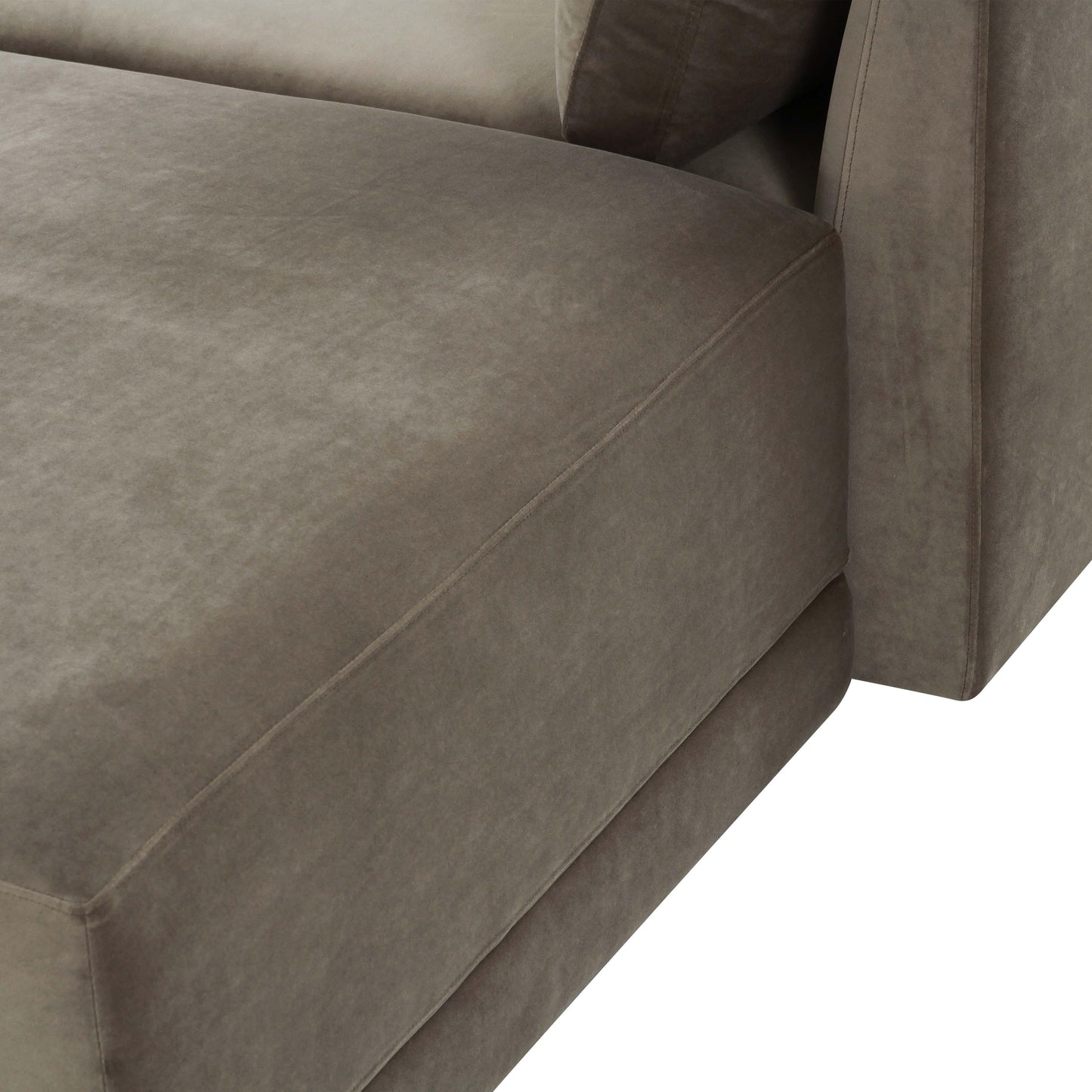 bree taupe modular raf sectional