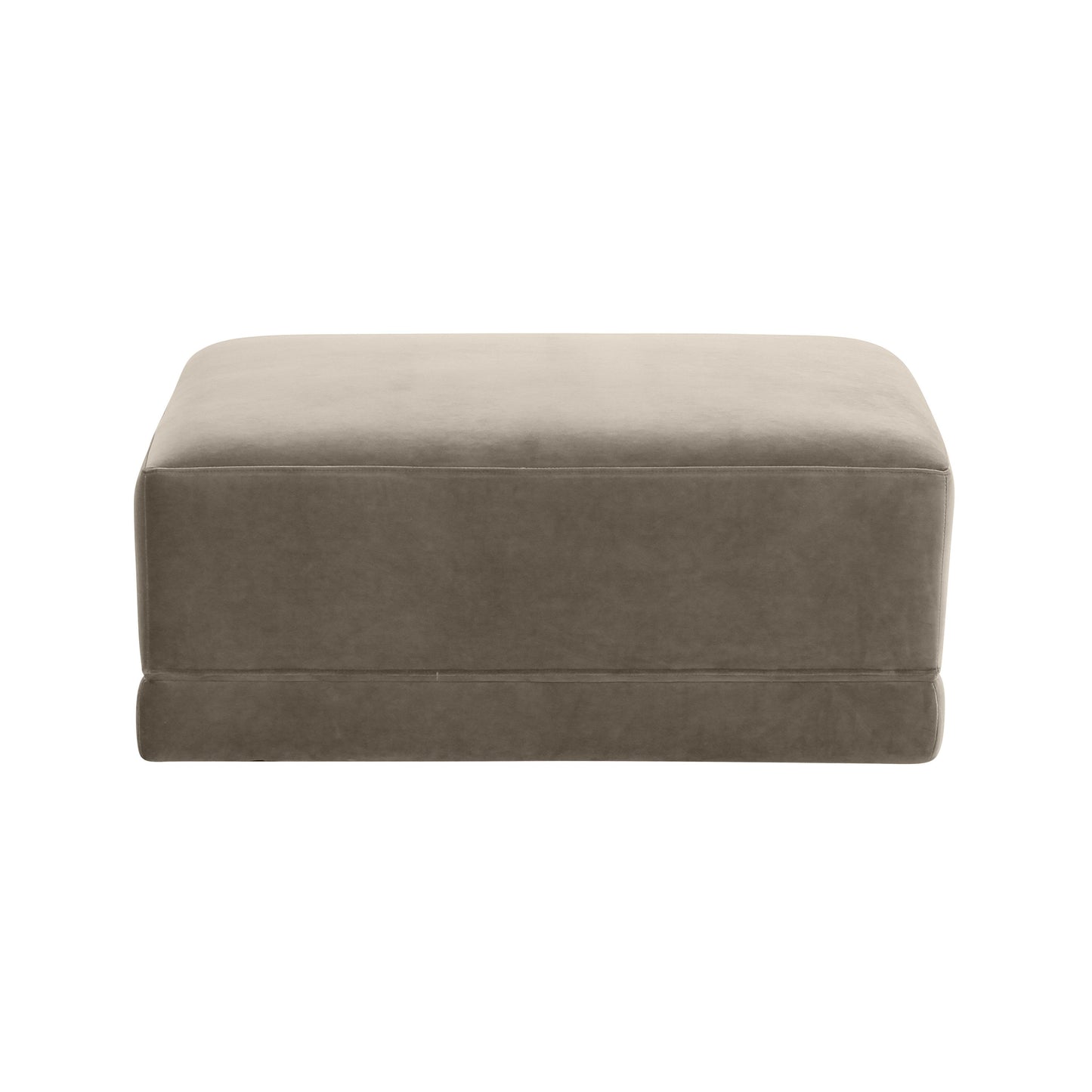 bree taupe ottoman