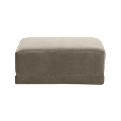 Bree Taupe Ottoman