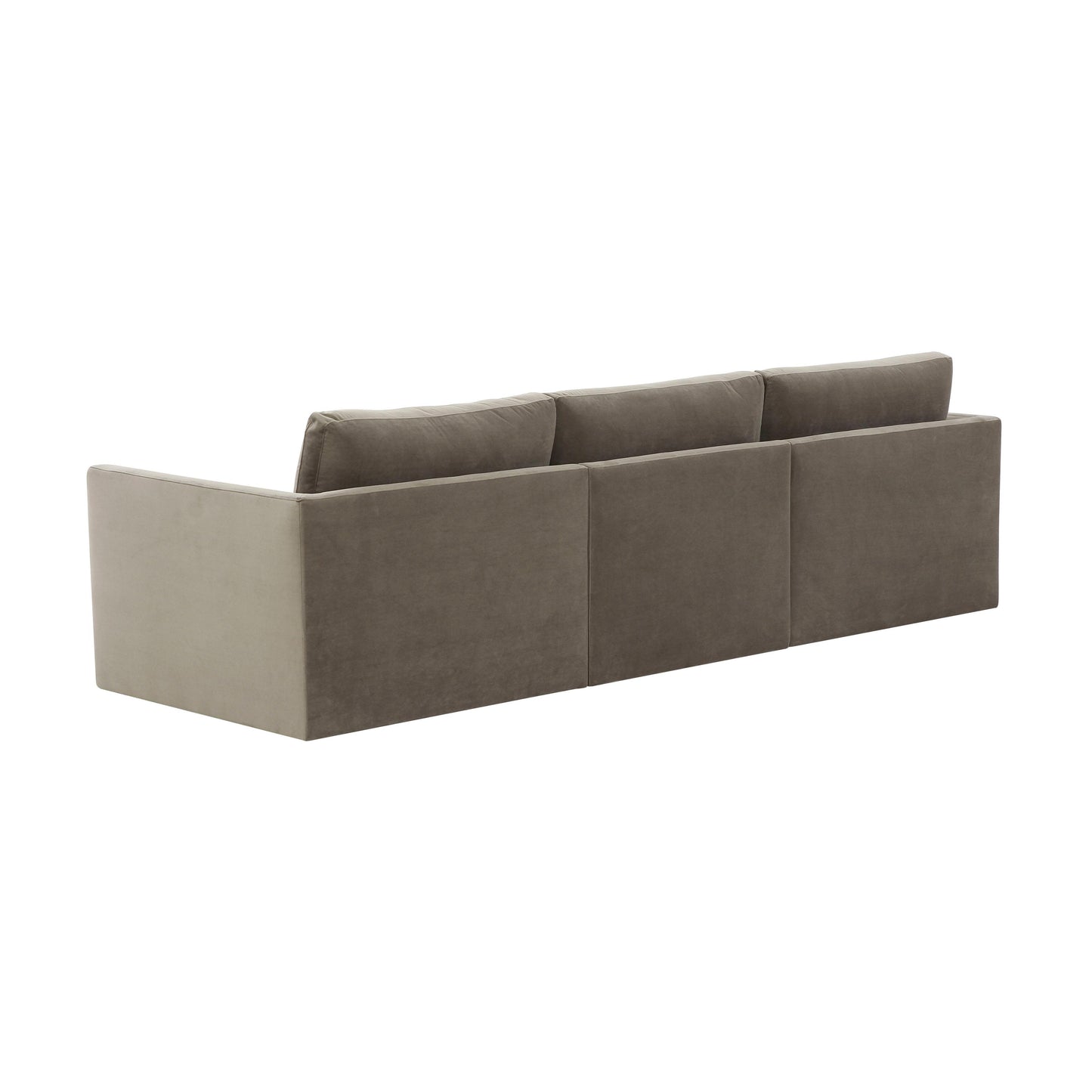 bree taupe modular sofa