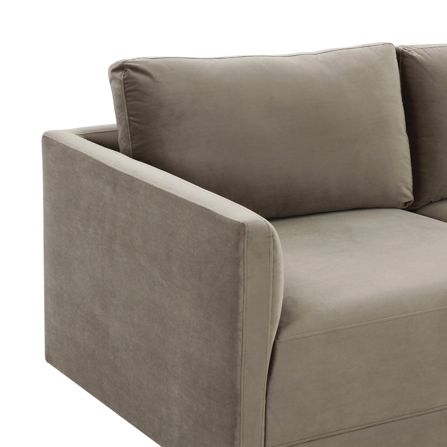 bree taupe modular sofa