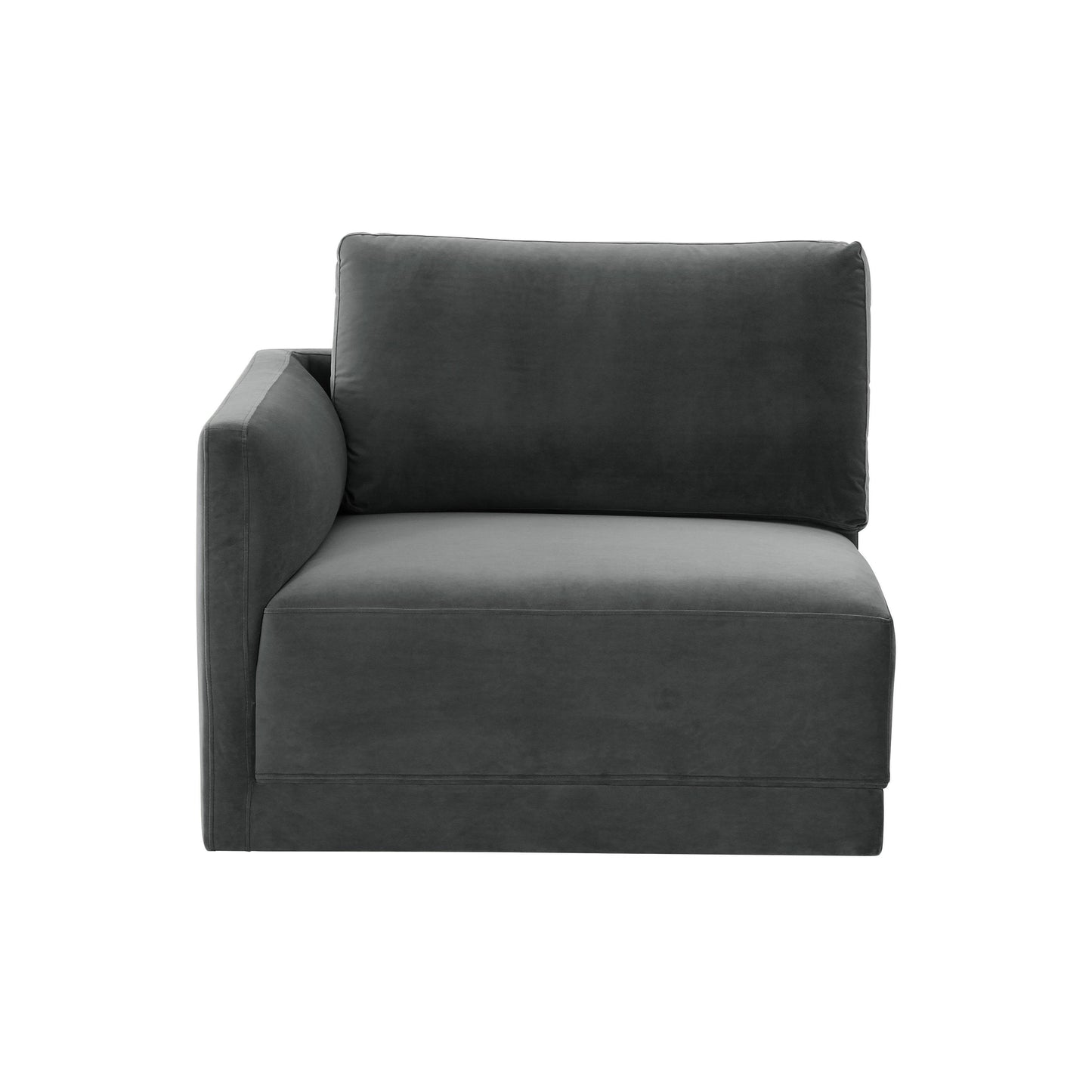 bree charcoal laf corner chair