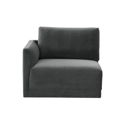 Bree Charcoal LAF Corner Chair