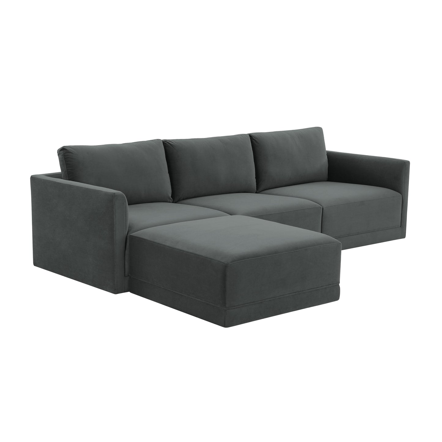 bree charcoal modular sectional