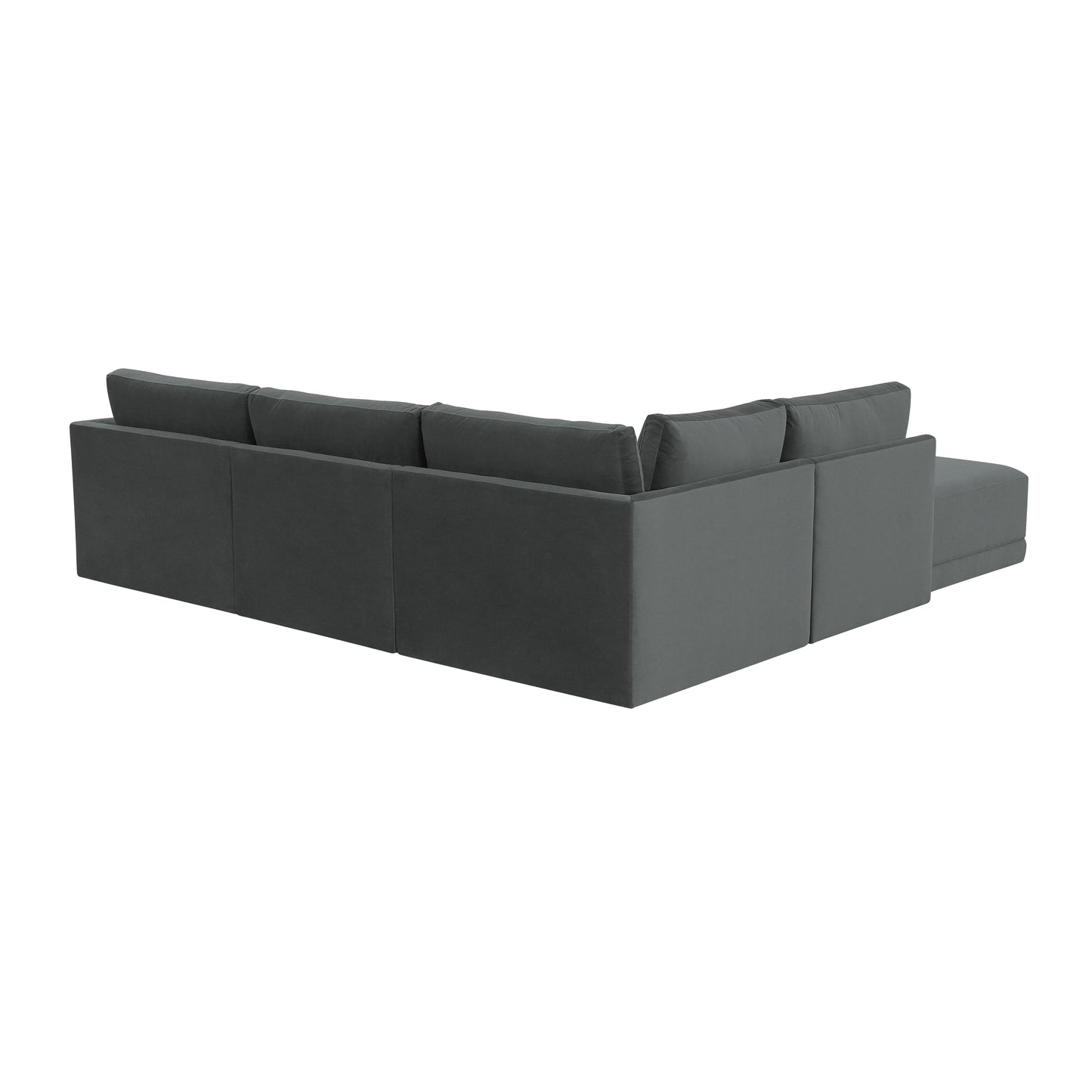 bree charcoal modular laf sectional