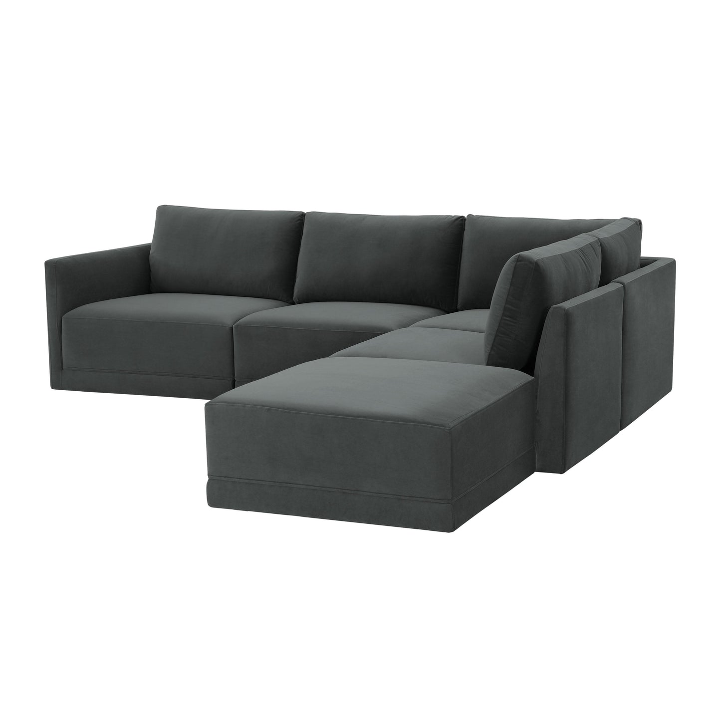 bree charcoal modular raf sectional