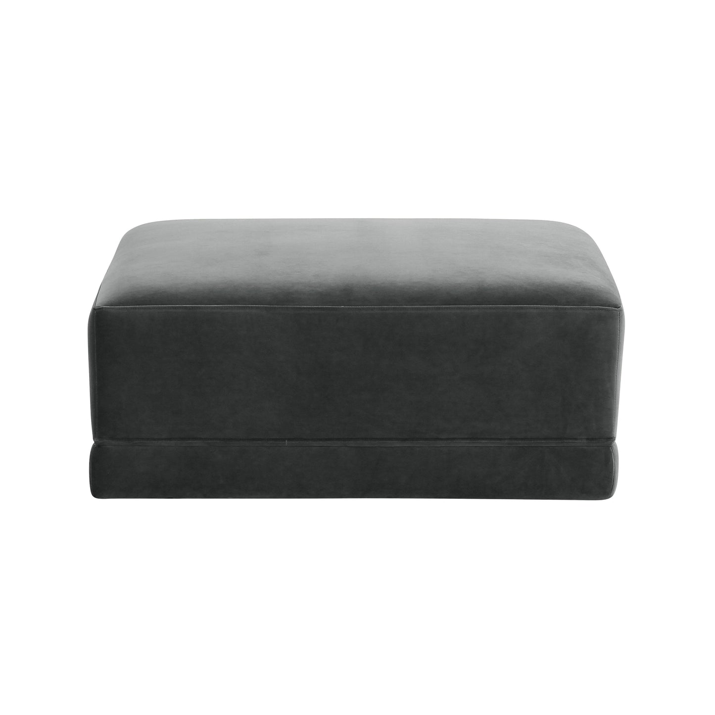 bree charcoal ottoman