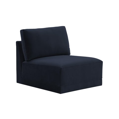 Margaux Versailles Performance Velvet Modular Armless Chair - image 1