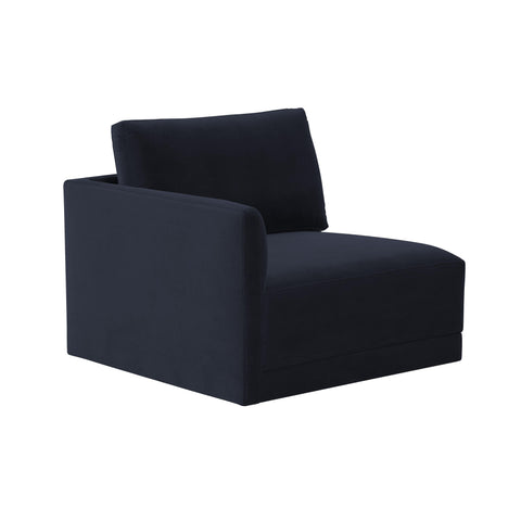 Margaux Versailles Performance Velvet Modular LAF Corner Chair - image 1