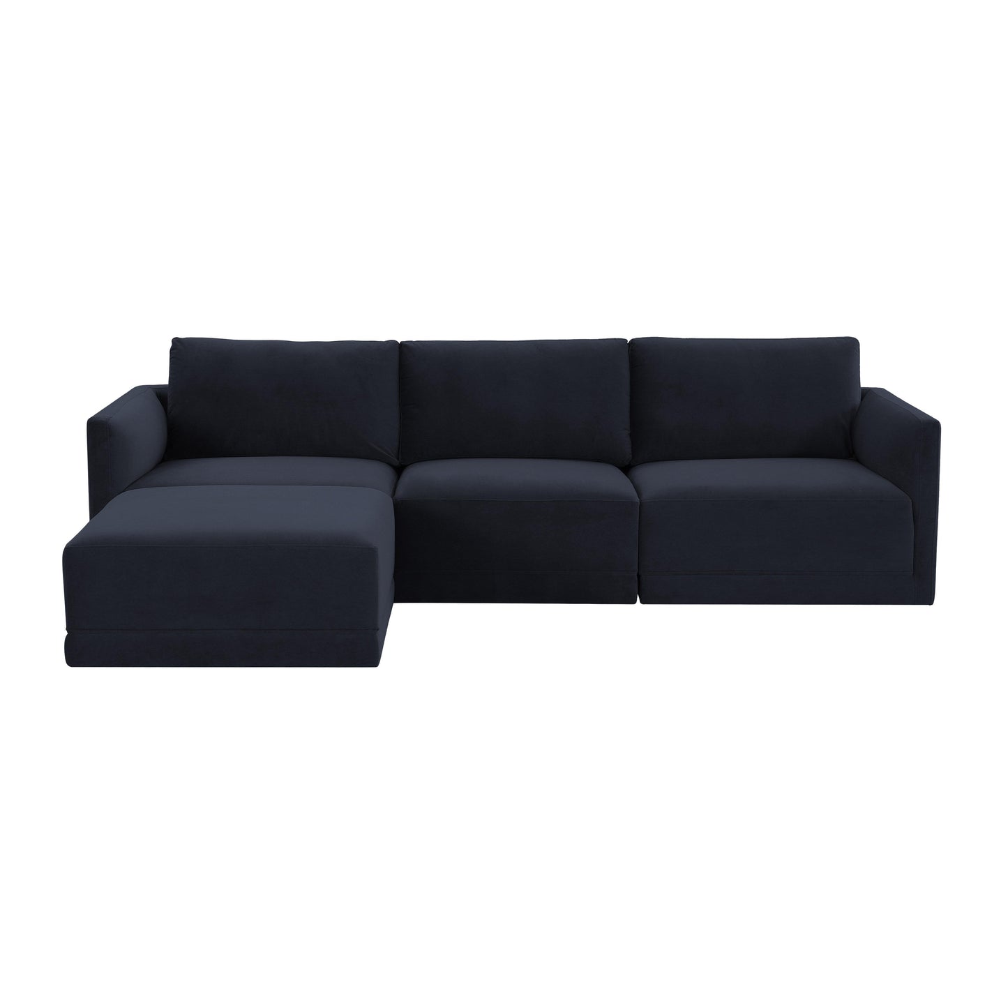 bree navy modular sectional