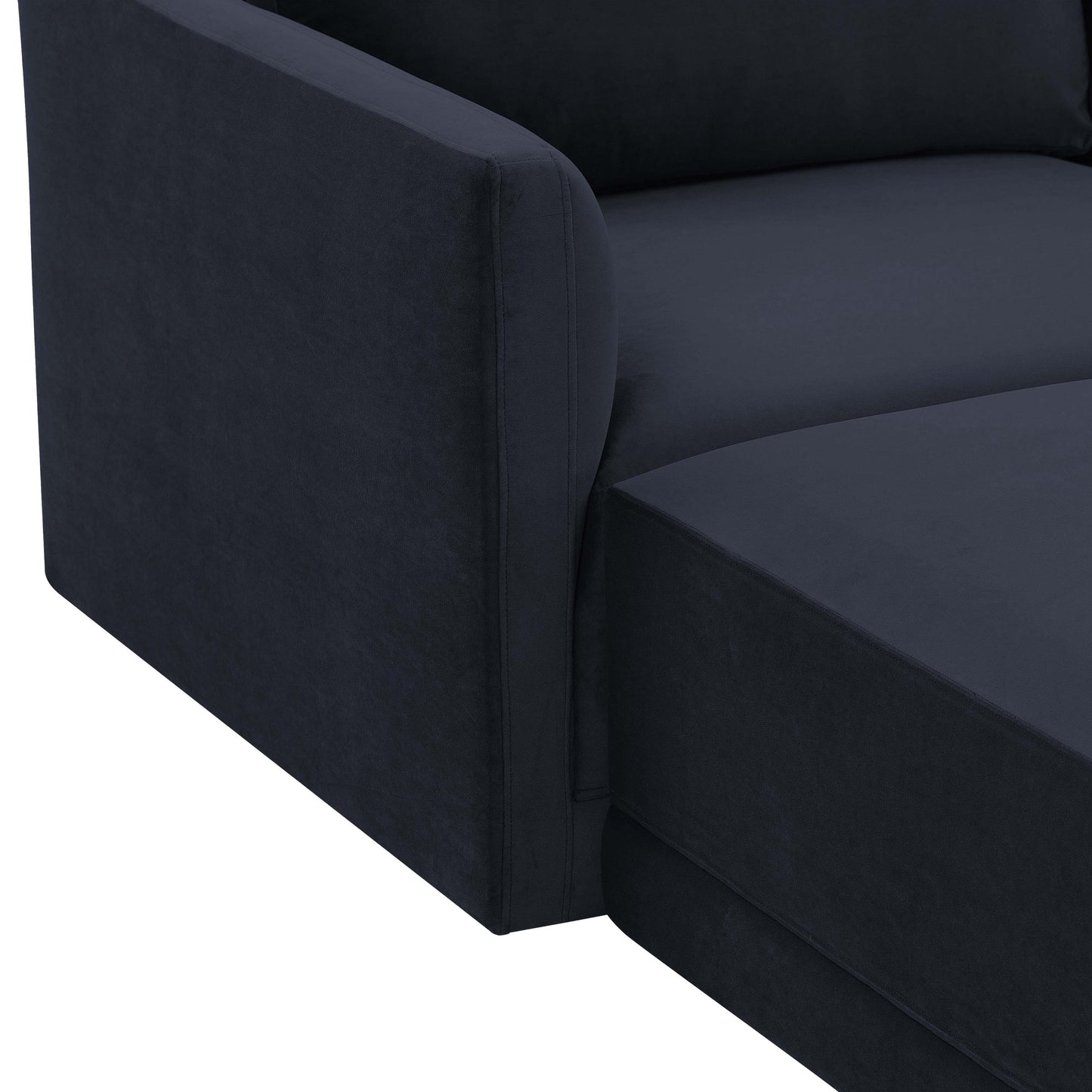 bree navy modular u sectional