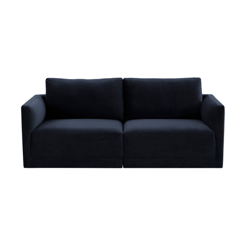 Margaux Versailles 74" Performance Velvet Modular Loveseat - image 3
