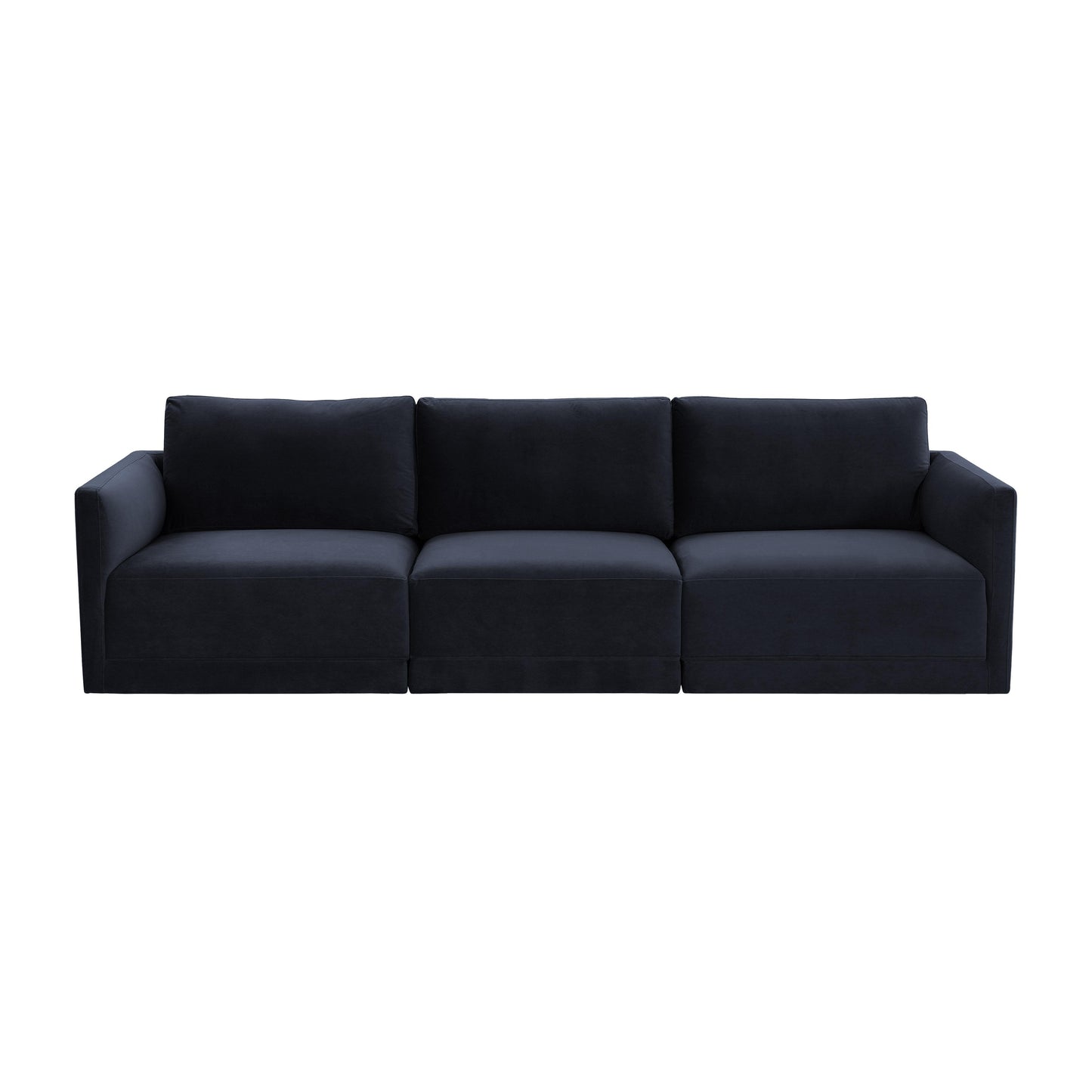 bree navy modular sofa