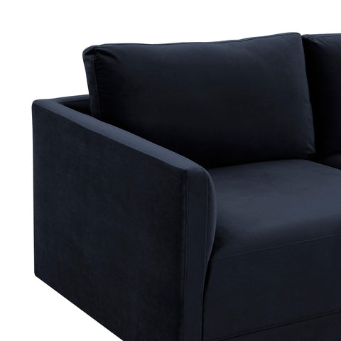 Margaux Versailles 105" Performance Velvet Modular Sofa - image 4