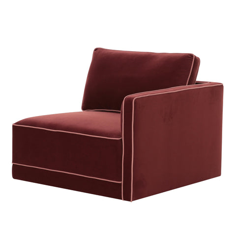 Margaux Versailles Performance Velvet Modular RAF Corner Chair - image 2