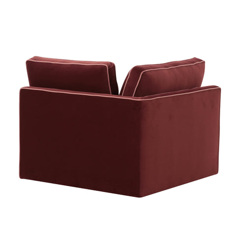 Margaux Versailles Performance Velvet Modular Corner Chair - image 4