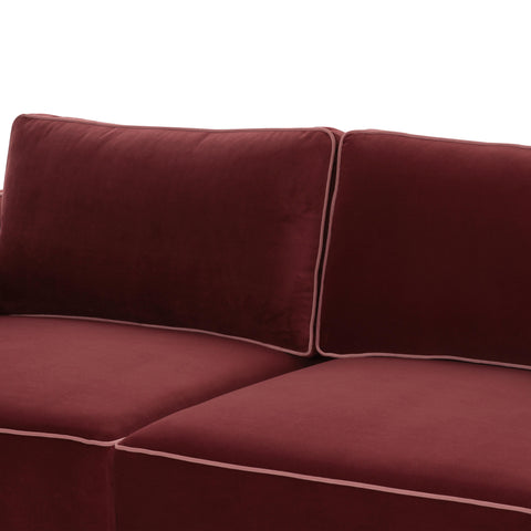 Margaux Versailles 105" Performance Velvet Modular Sofa - image 4
