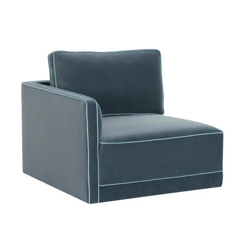 Margaux Versailles Performance Velvet Modular LAF Corner Chair - image 4