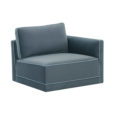 Margaux Versailles Performance Velvet Modular RAF Corner Chair - image 2