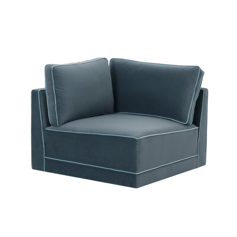 Margaux Versailles Performance Velvet Modular Corner Chair - image 2