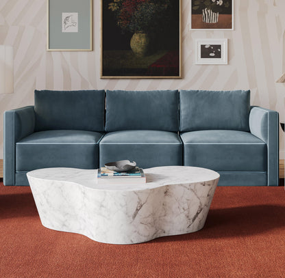 Peele Misty Blue Modular Sofa