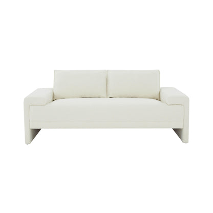 Kelly Cream Boucle Loveseat