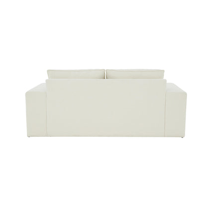 Kelly Cream Boucle Loveseat