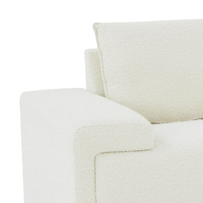 Kelly Cream Boucle Loveseat