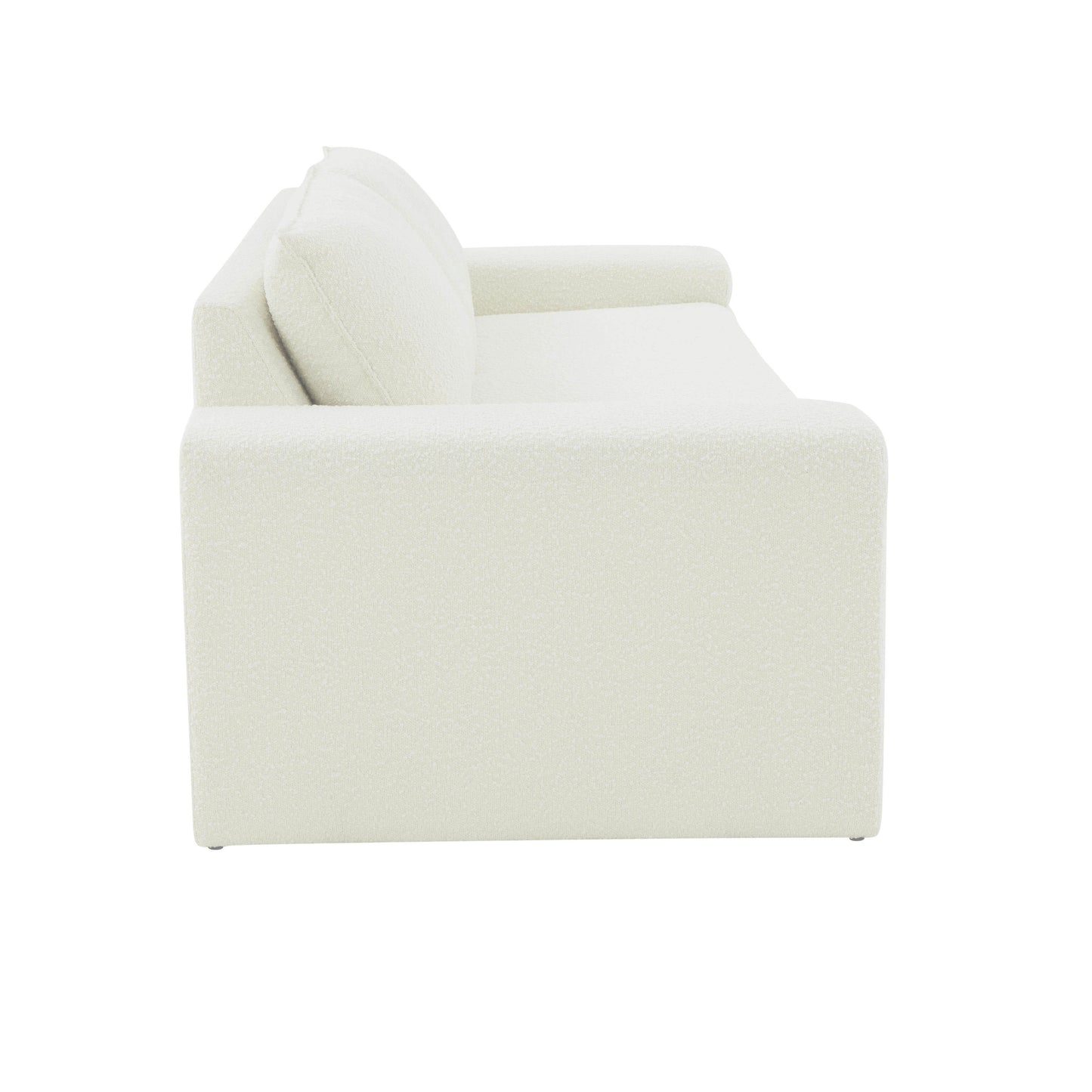 kelly cream boucle sofa