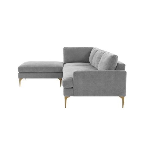 Juliette Sorrento 3-Piece Performance Velvet Chaise Sectional - image 3