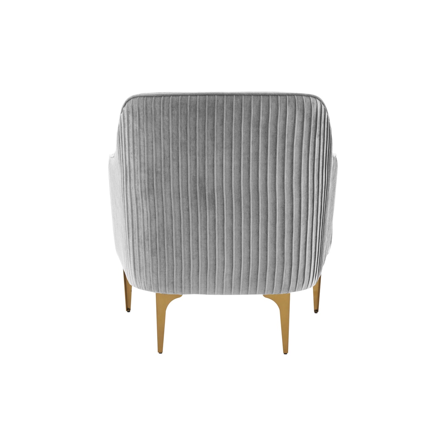 lana gray velvet accent chair