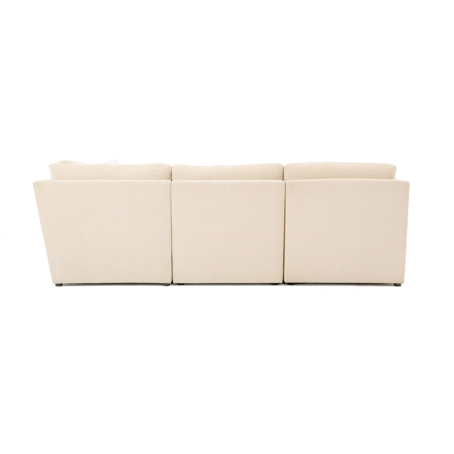 libre beige modular l sectional