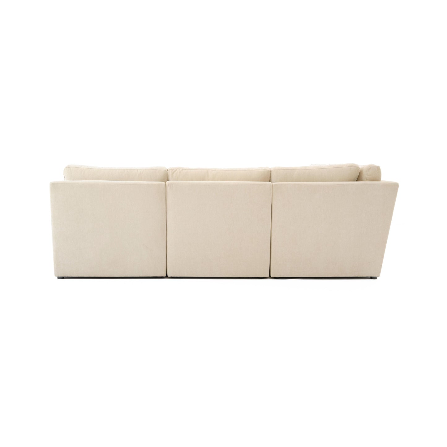 libre beige modular chaise sectional