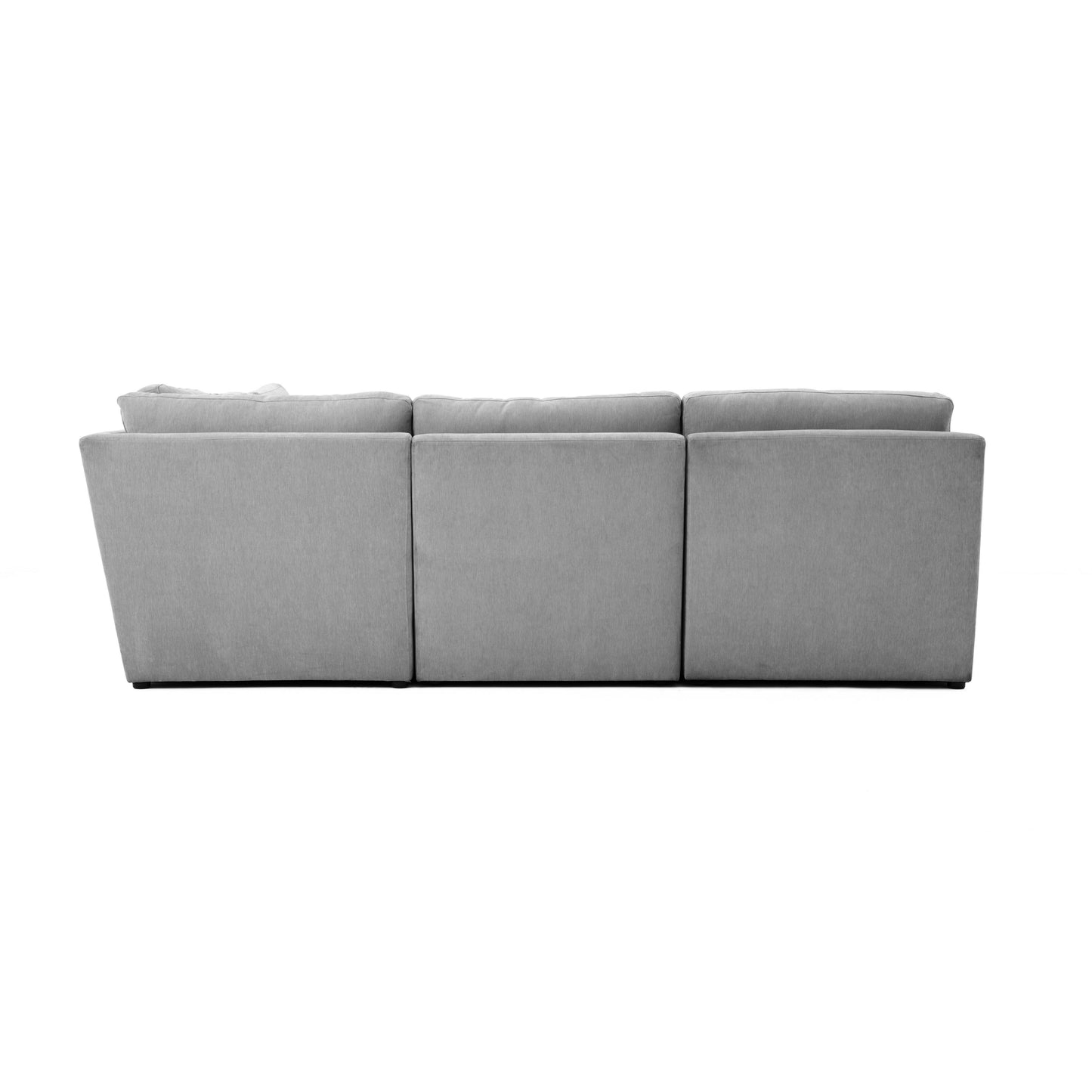 libre gray modular l sectional