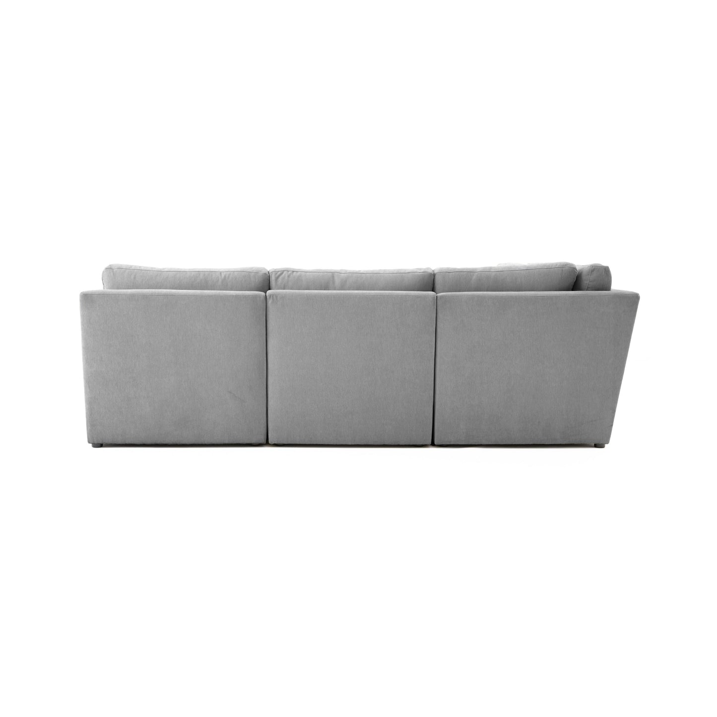 libre gray modular chaise sectional