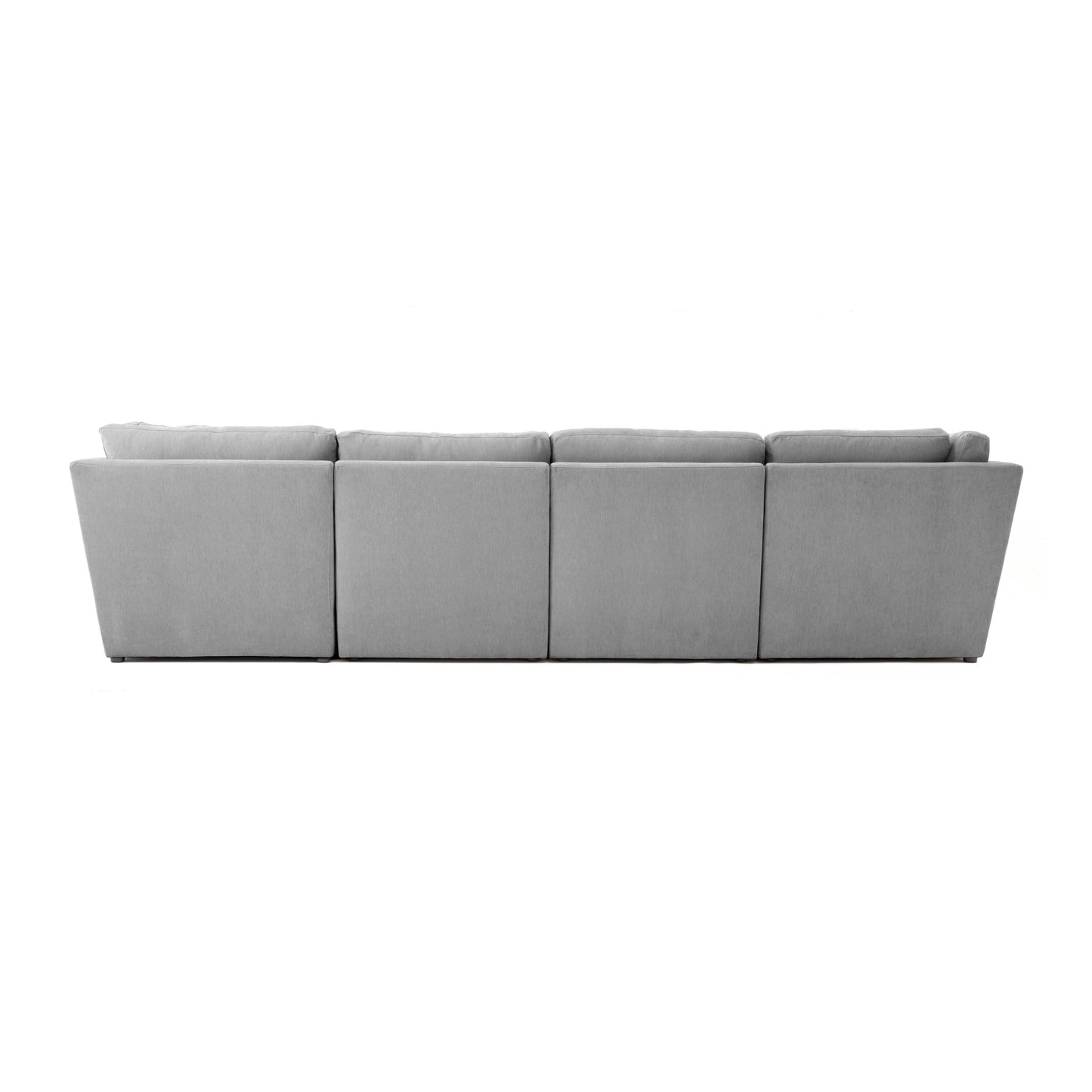 libre gray modular u sectional