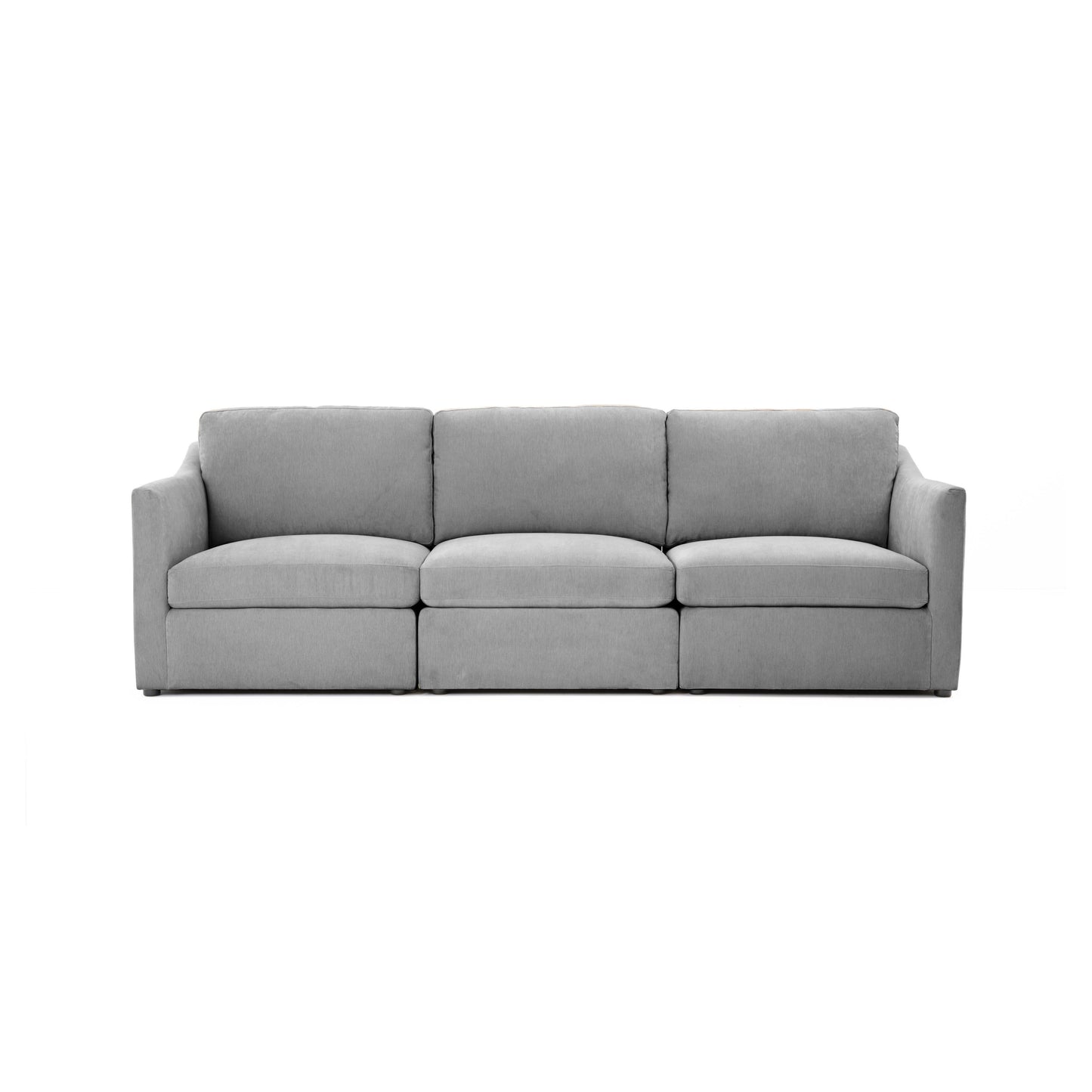 libre gray modular sofa