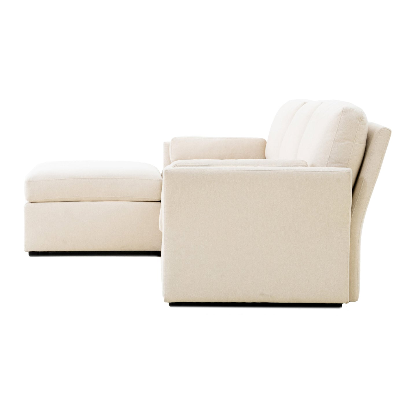 ariana cream chaise sectional