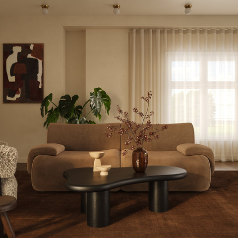 Performance Velvet Modular Corner Chair - image 2