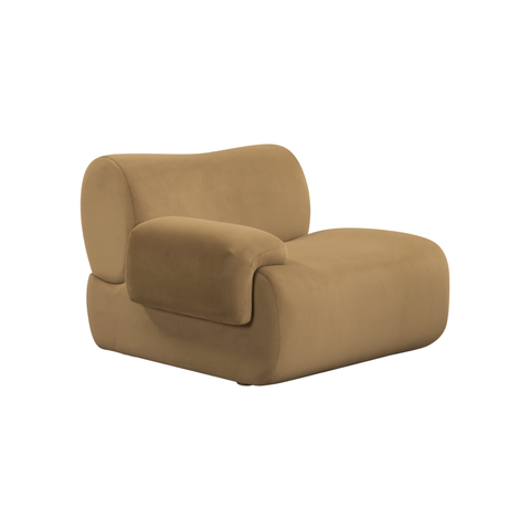 Performance Velvet Modular Corner Chair - image 3