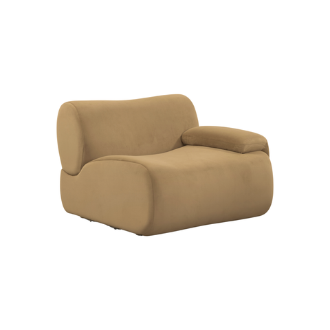 Performance Velvet Modular Corner Chair - image 1